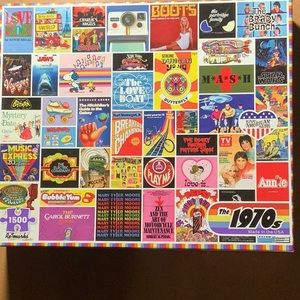 Re-marks The 1970’s” 1500 piece puzzle